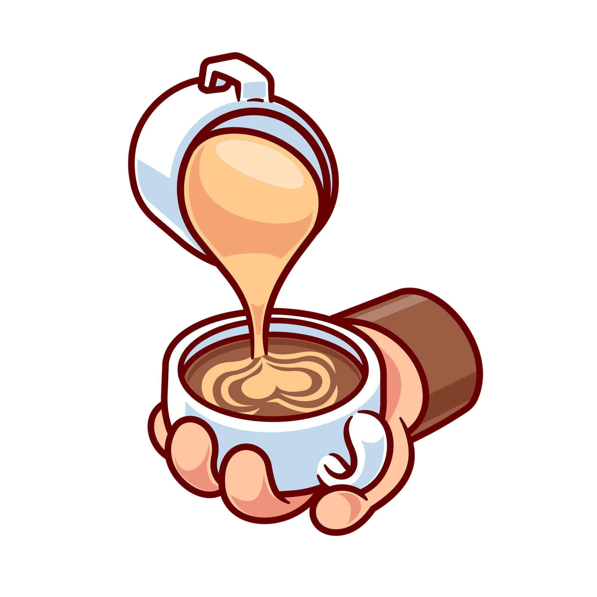 hand-holding-coffee-love-foam-cartoon-vector-icon-illustrationdrink-food-icon-isolated-flat-vector